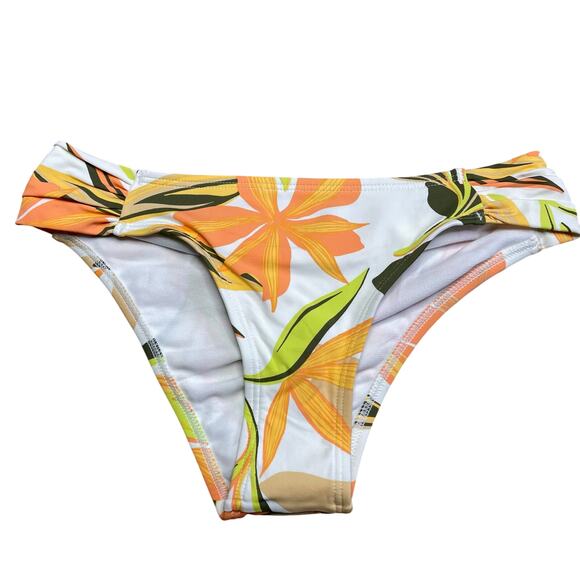 Roxy Beach Classics Tropical Bikini Bottom, XS - Picture 1 of 6